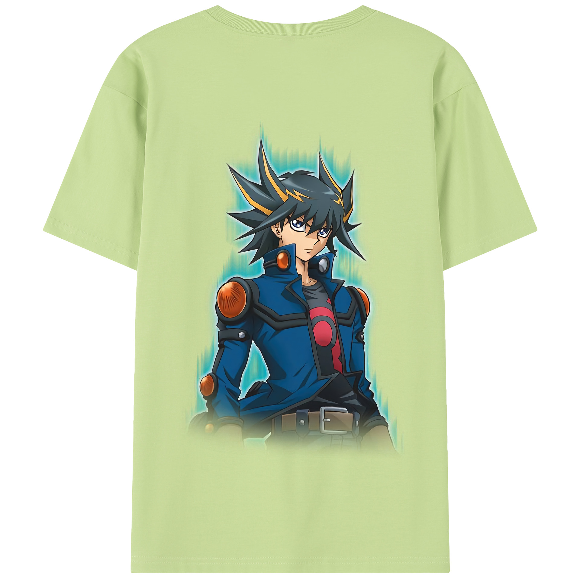 （画像用） 遊☆戯☆王 Yu-Gi-Oh! 綿100％半袖Tシャツ（背面プリント）
